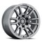 Icon Vehicle Dynamics ICON ALLOYS VECTOR 6 TITANIUM - 17 X 8.5 / 6 X 5.5 / 0MM / 4.75" BS 2417858347TT - alternate 1